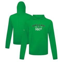 NHL Dallas Stars Levelwear Anthem Ice Wall Pullover Hoodie - Kelly Green