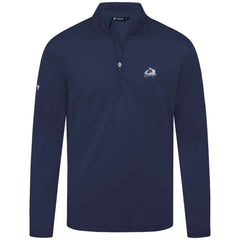 NHL Colorado Avalanche Levelwear Heron Insignia Core Quarter-Zip Jacket - Navy