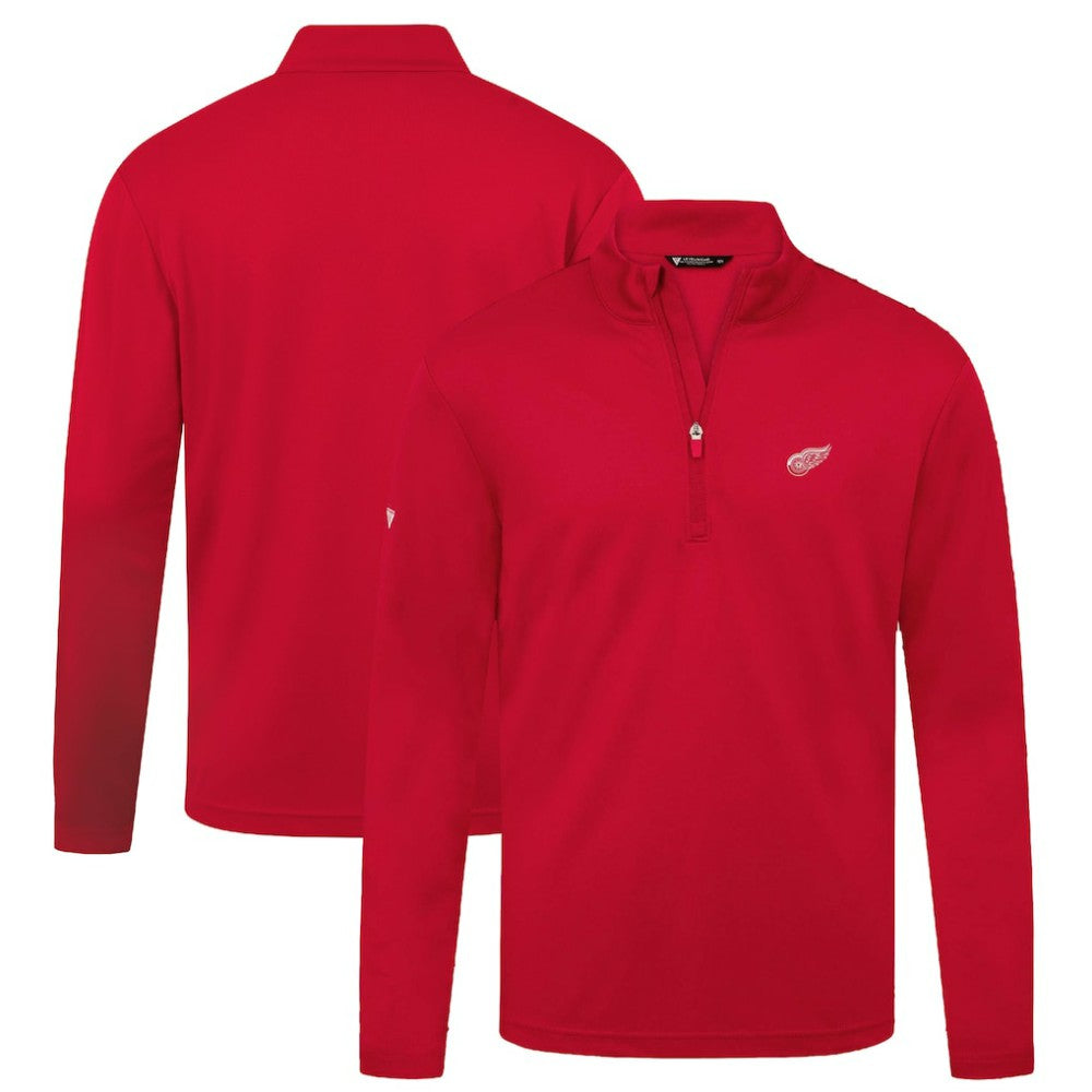 NHL Detroit Red Wings Levelwear Heron Insignia Core Quarter-Zip Jacket - Red