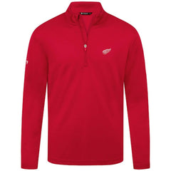 NHL Detroit Red Wings Levelwear Heron Insignia Core Quarter-Zip Jacket - Red