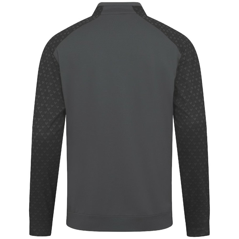 NHL Minnesota Wild Levelwear Aztec Insignia Core Quarter-Zip Pullover Top - Charcoal