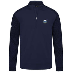 NHL Buffalo Sabres Levelwear Aztec Insignia Core Quarter-Zip Pullover Top - Navy