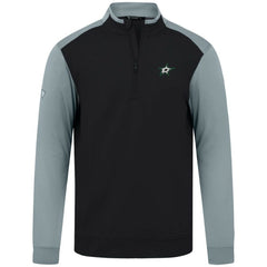 NHL Dallas Stars Levelwear Bayou Insignia Core Quarter-Zip Pullover Top - Black