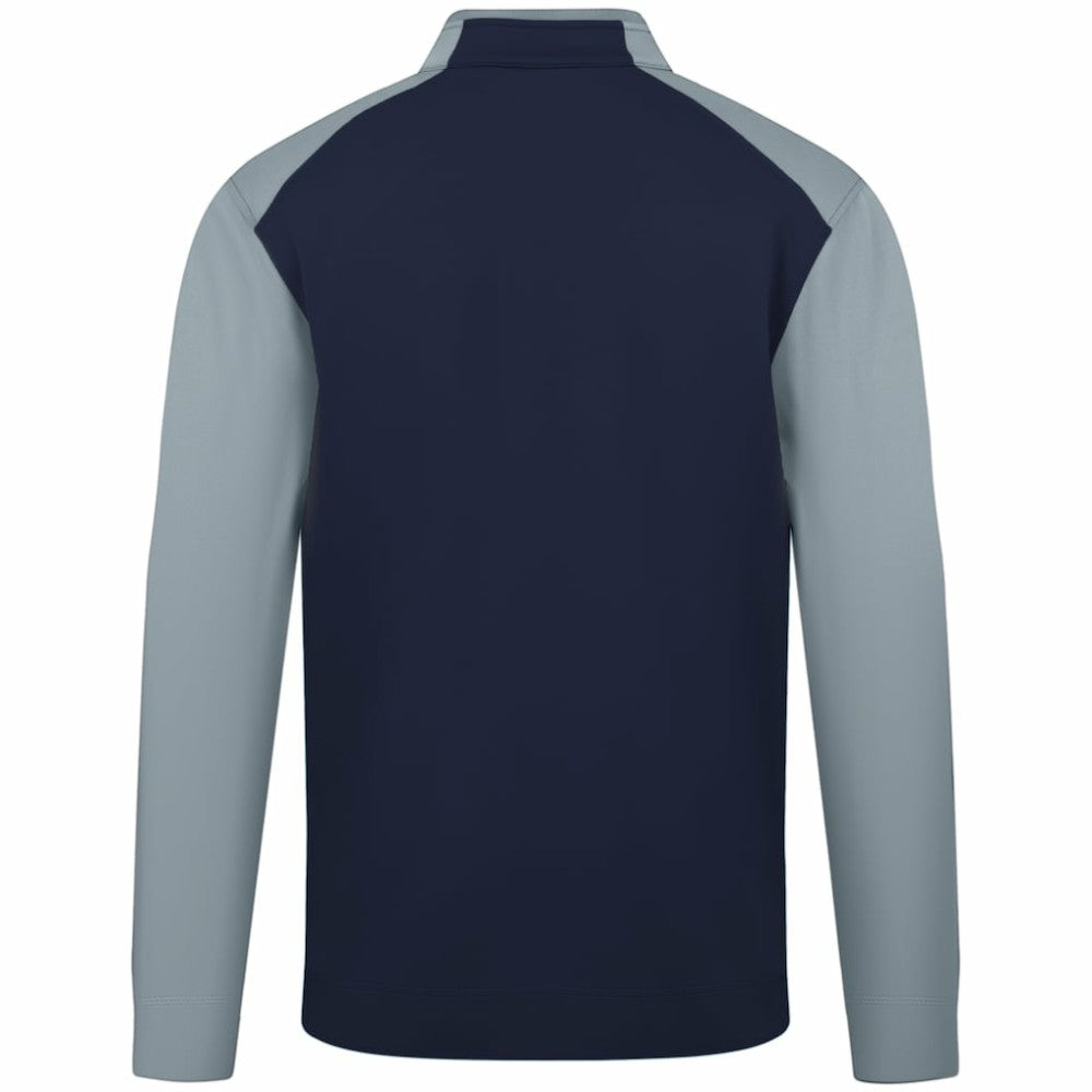 NHL Winnipeg Jets Levelwear Bayou Insignia Core Quarter-Zip Pullover Top - Navy