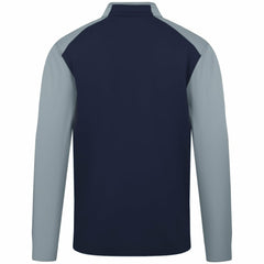 NHL Winnipeg Jets Levelwear Bayou Insignia Core Quarter-Zip Pullover Top - Navy