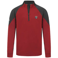 NHL Florida Panthers Levelwear Cadet Insignia Core Quarter-Zip Pullover Top - Red