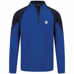 NHL Toronto Maple Leafs Levelwear Cadet Insignia Core Quarter-Zip Pullover Top - Blue