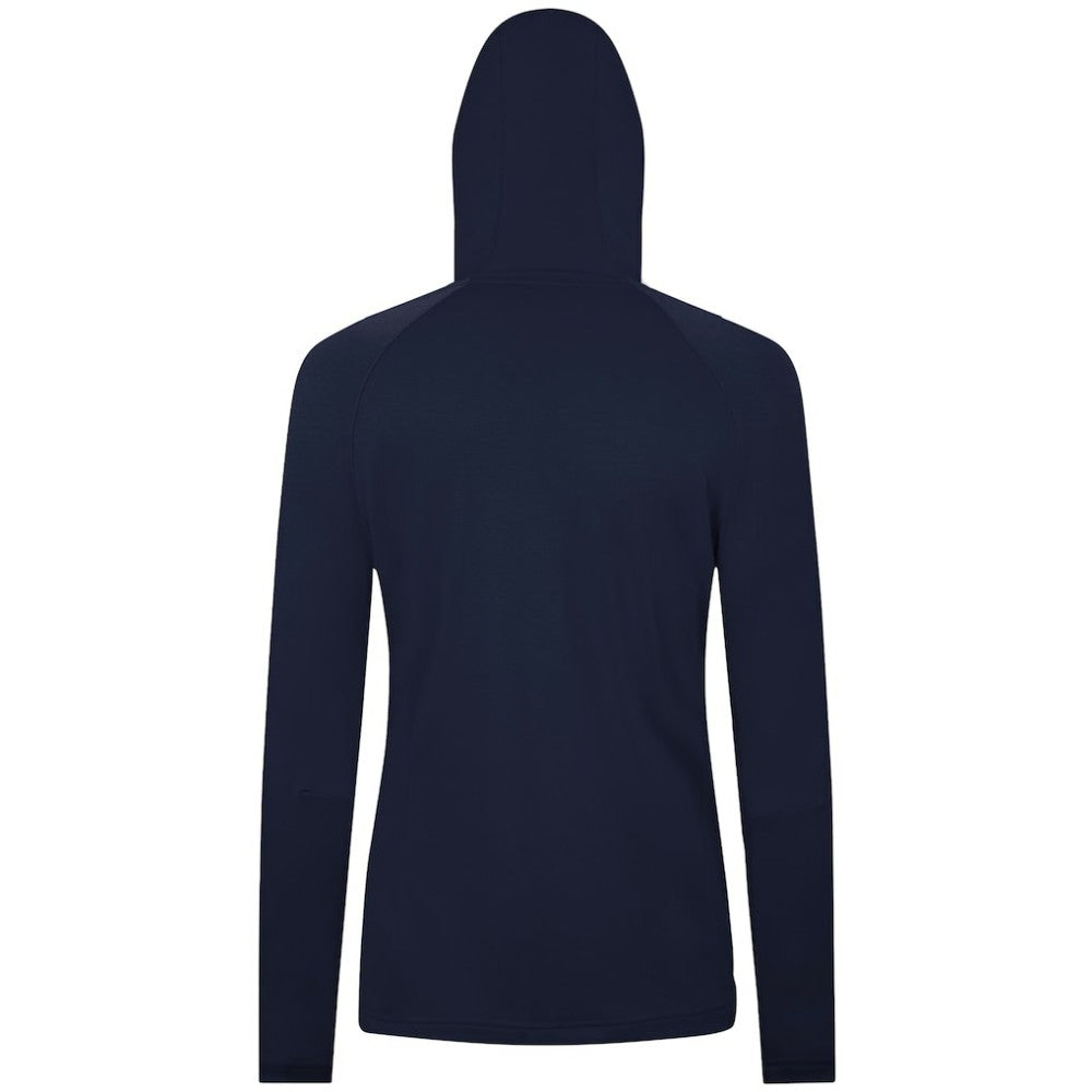 NHL Winnipeg Jets Levelwear Women's Raven Insignia Core Quarter-Zip Jacket - Navy