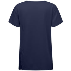 NHL Columbus Blue Jackets Levelwear Women's Influx Ice Wall T-Shirt - Navy
