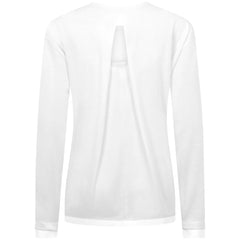 NHL New York Rangers Levelwear Women's Sequoia Primary Logo Long Sleeve T-Shirt - White