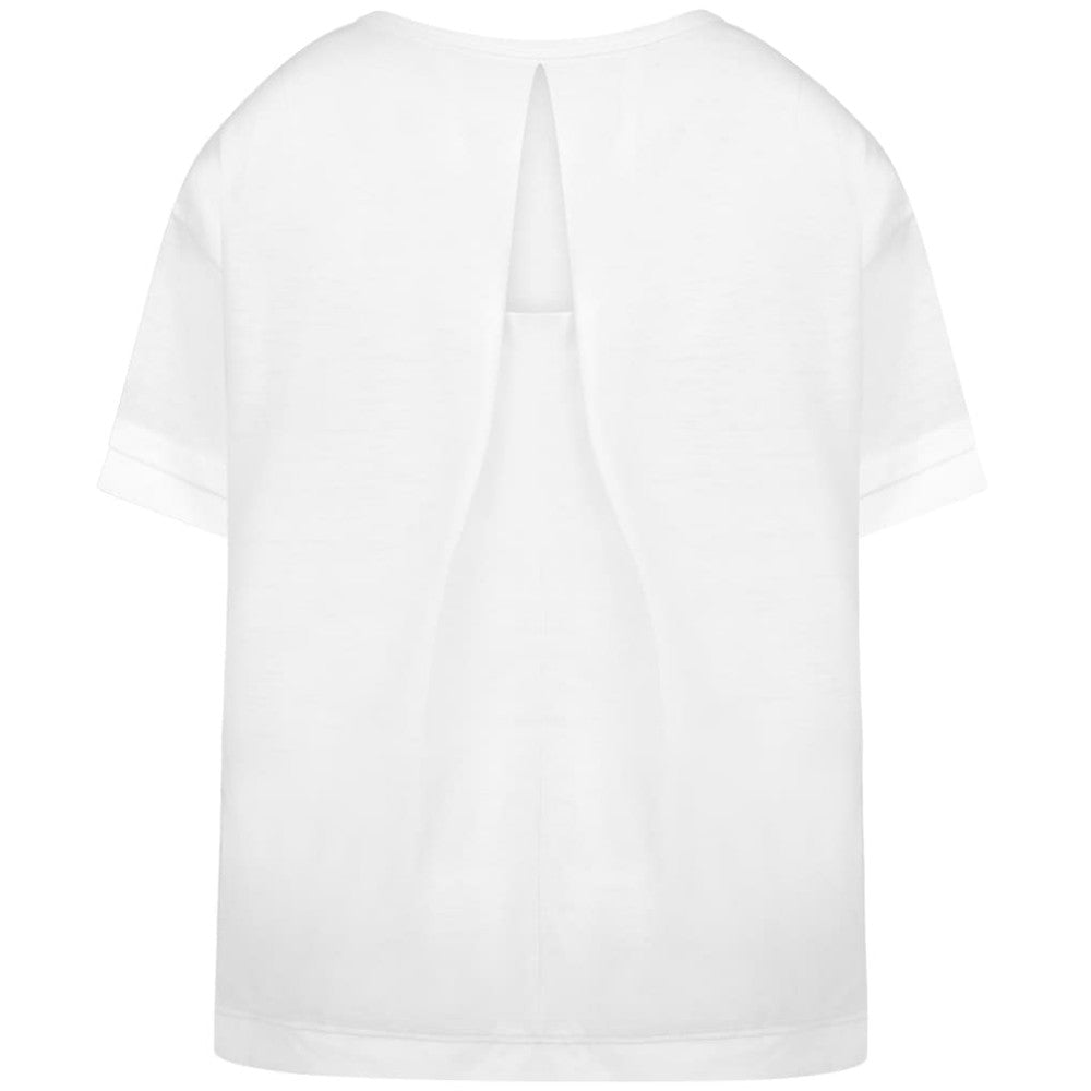 NHL Tampa Bay Lightning Levelwear Women's Tulip Primary Logo T-Shirt - White