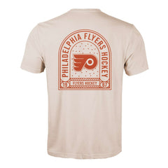 NHL Philadelphia Flyers Levelwear Richmond Stained Glass T-Shirt - Khaki