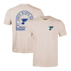 NHL St. Louis Blues Levelwear Richmond Stained Glass T-Shirt - Khaki