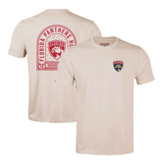 NHL Florida Panthers Levelwear Richmond Stained Glass T-Shirt - Khaki
