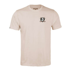 NHL Anaheim Ducks Levelwear Richmond Stained Glass T-Shirt - Khaki