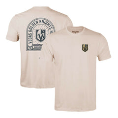 NHL Vegas Golden Knights Levelwear Richmond Stained Glass T-Shirt - Khaki