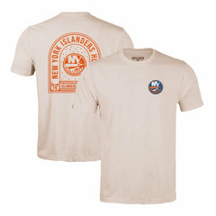 NHL New York Islanders Levelwear Richmond Stained Glass T-Shirt - Khaki