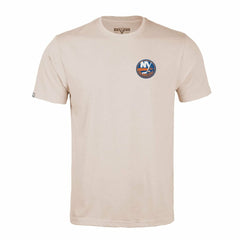 NHL New York Islanders Levelwear Richmond Stained Glass T-Shirt - Khaki