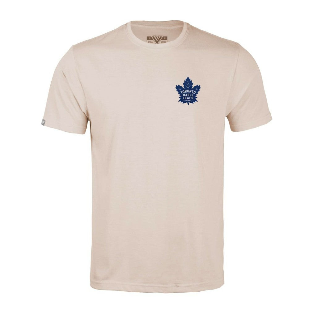 NHL Toronto Maple Leafs Levelwear Richmond Stained Glass T-Shirt - Khaki
