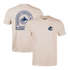 NHL Vancouver Canucks Levelwear Richmond Stained Glass T-Shirt - Khaki