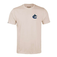 NHL Vancouver Canucks Levelwear Richmond Stained Glass T-Shirt - Khaki