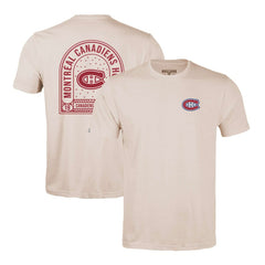 NHL Montreal Canadiens Levelwear Richmond Stained Glass T-Shirt - Khaki
