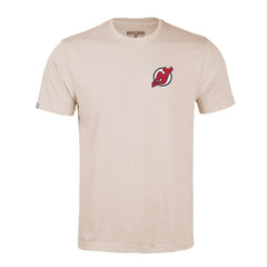 NHL New Jersey Devils Levelwear Richmond Stained Glass T-Shirt - Khaki
