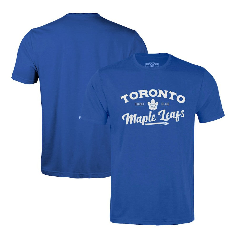 NHL Toronto Maple Leafs Levelwear Richmond Ice Wall T-Shirt - Blue