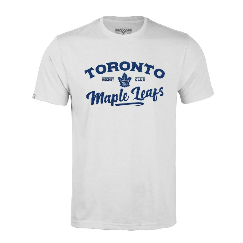 NHL Toronto Maple Leafs Levelwear Richmond Ice Wall T-Shirt - White