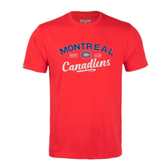 NHL Montreal Canadiens Levelwear Richmond Ice Wall T-Shirt - Red