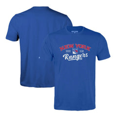 NHL New York Rangers Levelwear Richmond Ice Wall T-Shirt - Blue