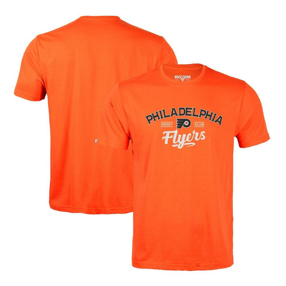 NHL Philadelphia Flyers Levelwear Richmond Ice Wall T-Shirt - Orange