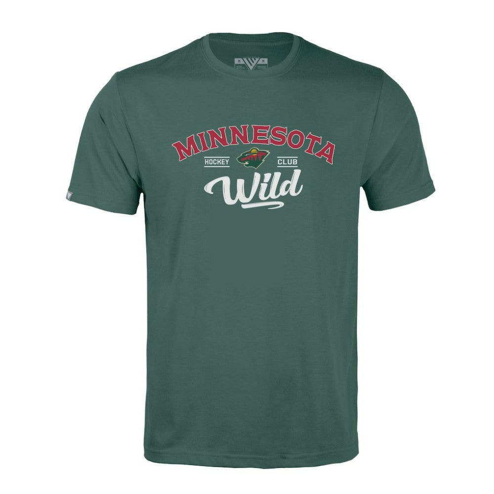 NHL Minnesota Wild Levelwear Richmond Ice Wall T-Shirt - Green