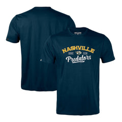 NHL Nashville Predators Levelwear Richmond Ice Wall T-Shirt - Navy