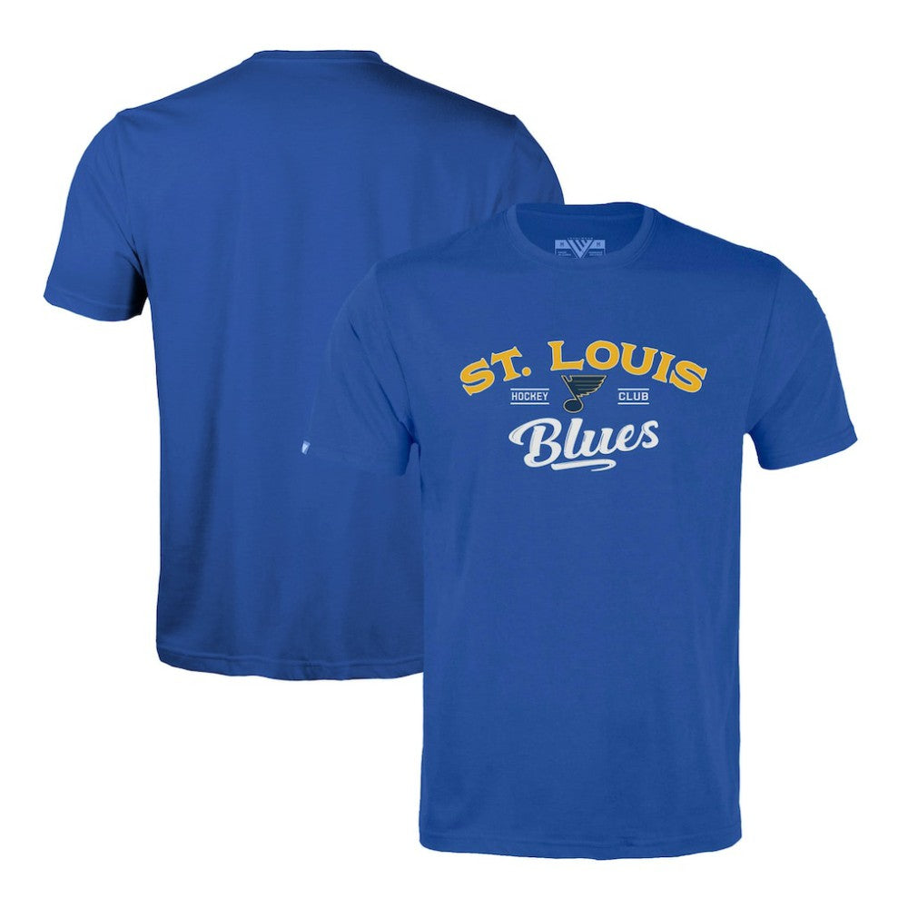 NHL St. Louis Blues Levelwear Richmond Ice Wall T-Shirt - Blue
