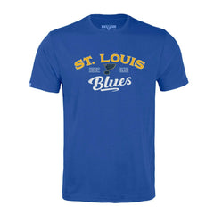 NHL St. Louis Blues Levelwear Richmond Ice Wall T-Shirt - Blue