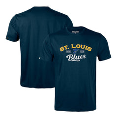 NHL St. Louis Blues Levelwear Richmond Ice Wall T-Shirt - Navy