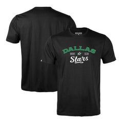 NHL Dallas Stars Levelwear Richmond Ice Wall T-Shirt - Black