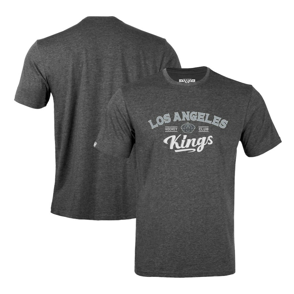 NHL Los Angeles Kings Levelwear Richmond Ice Wall T-Shirt - Gray