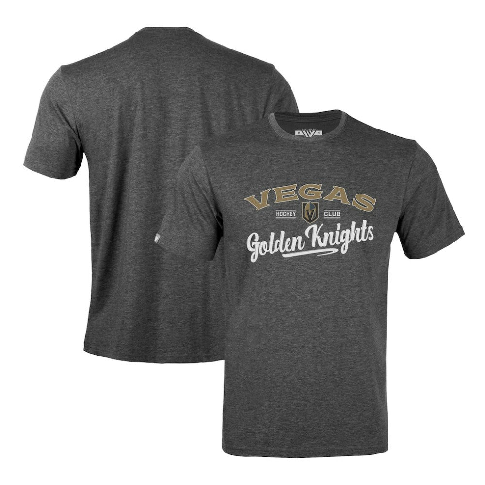 NHL Vegas Golden Knights Levelwear Richmond Ice Wall T-Shirt - Gray