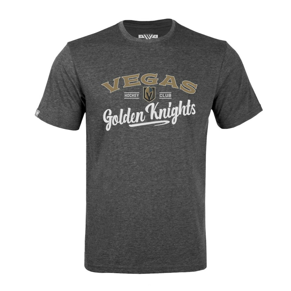 NHL Vegas Golden Knights Levelwear Richmond Ice Wall T-Shirt - Gray