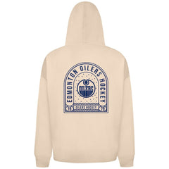 NHL Edmonton Oilers Levelwear Uphill Stained Glass Full-Zip Hoodie Jacket - Khaki