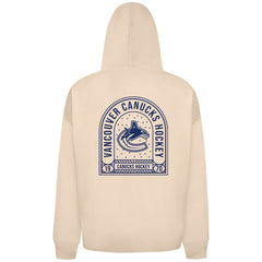 NHL Vancouver Canucks Levelwear Uphill Stained Glass Full-Zip Hoodie Jacket - Khaki
