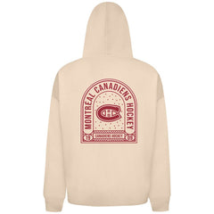 NHL Montreal Canadiens Levelwear Uphill Stained Glass Full-Zip Hoodie Jacket - Khaki