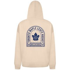 NHL Toronto Maple Leafs Levelwear Uphill Stained Glass Full-Zip Hoodie Jacket - Khaki