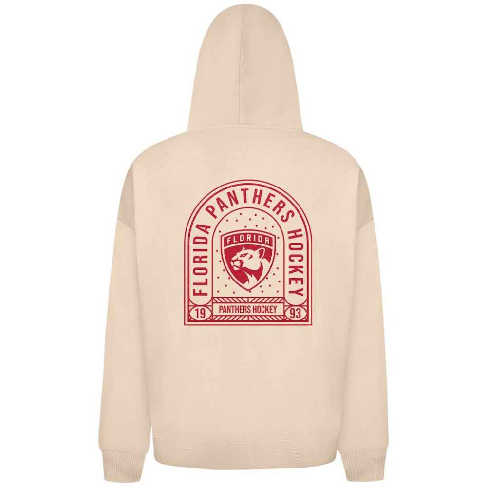 NHL Florida Panthers Levelwear Uphill Stained Glass Full-Zip Hoodie Jacket - Khaki