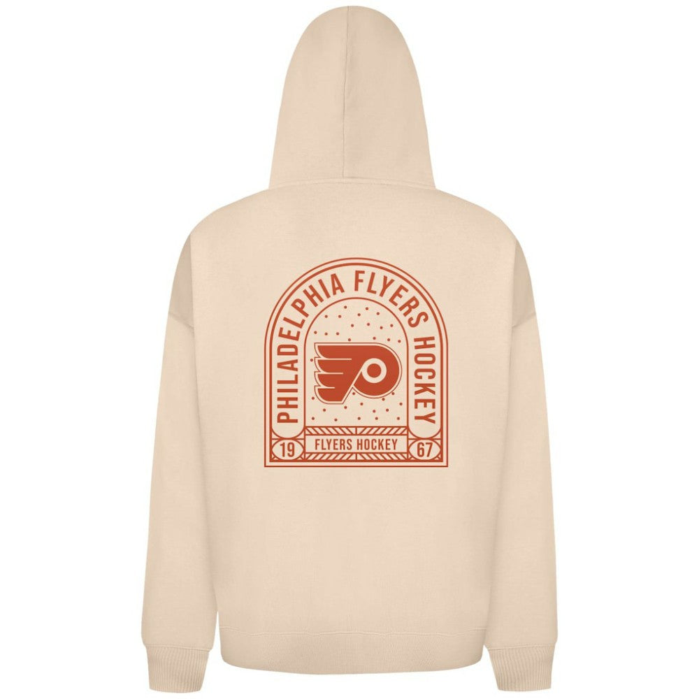 NHL Philadelphia Flyers Levelwear Uphill Stained Glass Full-Zip Hoodie Jacket - Khaki