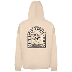 NHL Pittsburgh Penguins Levelwear Uphill Stained Glass Full-Zip Hoodie Jacket - Khaki