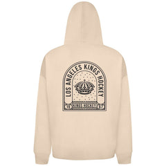 NHL Los Angeles Kings Levelwear Uphill Stained Glass Full-Zip Hoodie Jacket - Khaki