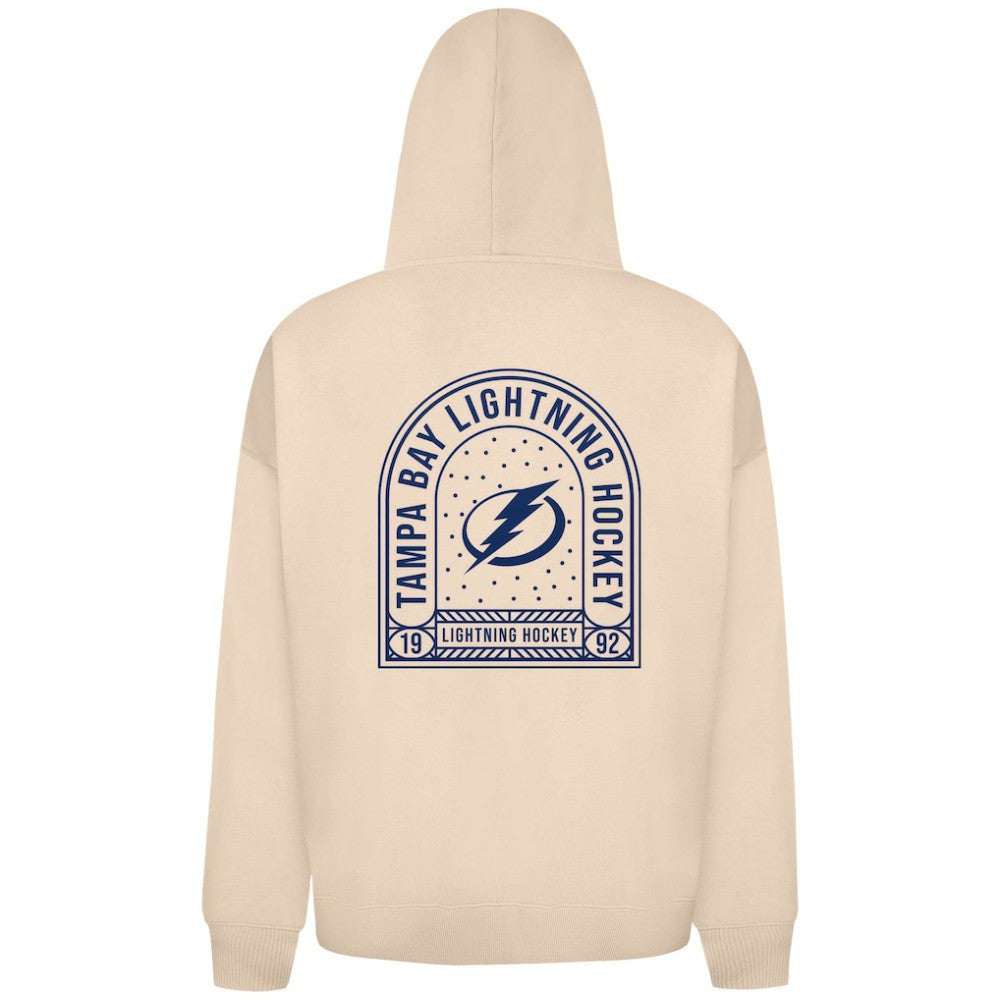 NHL Tampa Bay Lightning Levelwear Uphill Stained Glass Full-Zip Hoodie Jacket - Khaki
